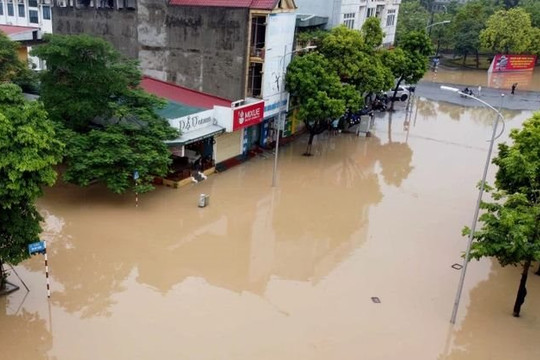 Vĩnh Phúc khẩn trương thực hiện các giải pháp ứng phó cơn bão số 3