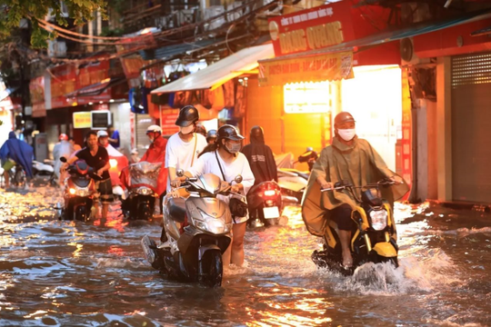 Hà Nội có thể xuất hiện thêm gần 20 điểm ngập úng khi bão số 3 đổ bộ vào đất liền