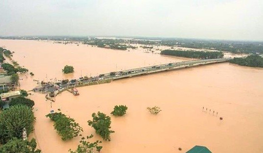 Thái Bình ban hành Công điện khẩn khi mực nước các sông đều dâng cao