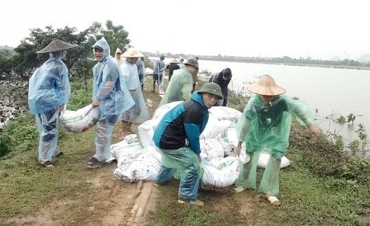 Huyện Mỹ Đức (Hà Nội) di dời 986 hộ dân bị ngập đến nơi an toàn