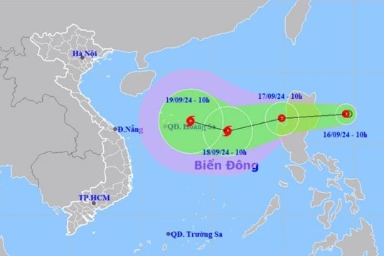 Biển Đông xuất hiện áp thấp nhiệt đới mới, dự báo mạnh lên thành bão