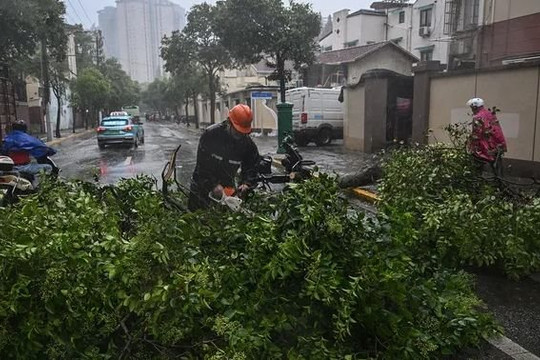 Bão Bebinca càn quét Trung Quốc, Philippines, Nhật Bản