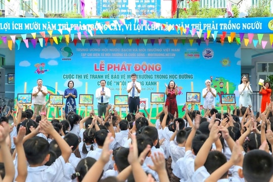 Phát động Cuộc thi vẽ tranh về Bảo vệ môi trường trong học đường – chủ đề “Ngôi trường xanh"