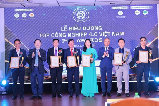 Top Công nghiệp 4.0 Việt Nam 2024: 24 doanh nghiệp được vinh danh 