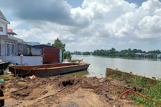 Công bố tình huống khẩn cấp sạt lở kênh xáng Bạc Liêu – Cà Mau
