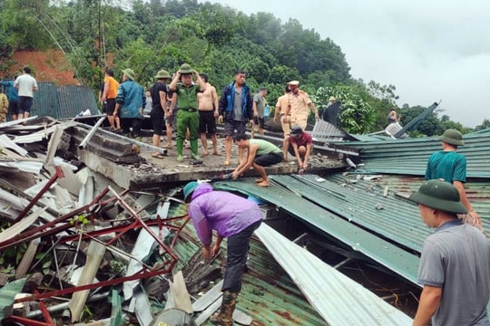 Thông tin mới nhất về vụ sạt lở gây thiệt hại lớn về người và tài sản ở Hà Giang