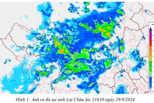 Cảnh báo dông, tố, lốc, sét, mưa đá và mưa lớn cục bộ tại Lai Châu và Cao Bằng
