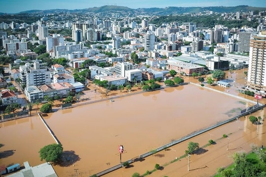 Brazil: Mưa lũ gây thiệt hại 15 tỷ đô tại bang Rio Grande do Sul