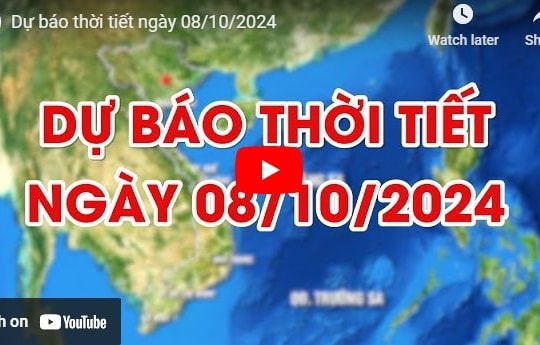 Dự báo thời tiết ngày 08/10/2024: Bắc bộ ngày nắng, trời se lạnh