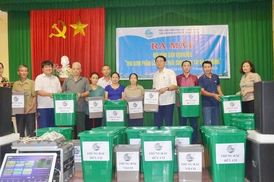 Thái Bình: Đẩy mạnh phân loại chất thải rắn sinh hoạt tại nguồn