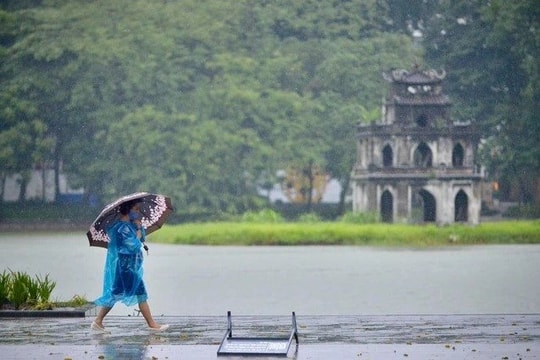 Miền Bắc chuẩn bị đón một đợt không khí lạnh tăng cường yếu cùng mưa rào