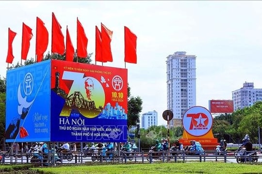Kỷ niệm 70 năm ngày Giải phóng Thủ đô - Hà Nội ngàn năm văn hiến