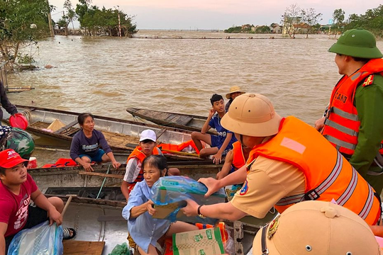 Bộ Công an chủ động, ứng phó kịp thời các tình huống thiên tai