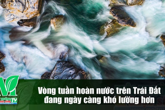 [VIDEO] Vòng tuần hoàn nước trên Trái Đất đang ngày càng khó lường hơn