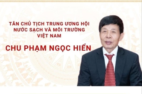 [Infographic] Tóm tắt tiểu sử tân Chủ tịch Hội Nước sạch và Môi trường Việt Nam