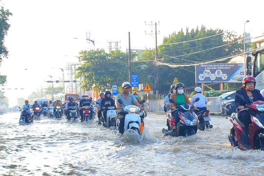 Cần Thơ: Dự báo triều cường vượt mốc kỷ lục trong những ngày tới