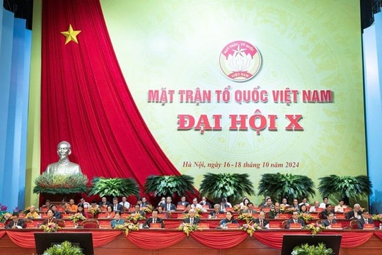 Sáng nay, khai mạc trọng thể Đại hội đại biểu toàn quốc MTTQ Việt Nam lần thứ X