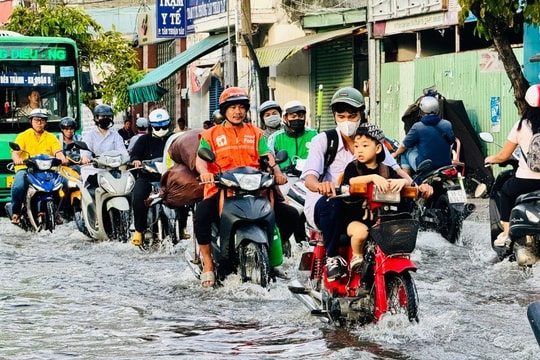 Khu vực ven biển Đông Nam Bộ có khả năng xuất hiện đợt triều cường mới