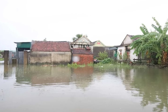 Nghệ An: Mưa lớn kéo dài gây ngập cục bộ ở nhiều địa phương