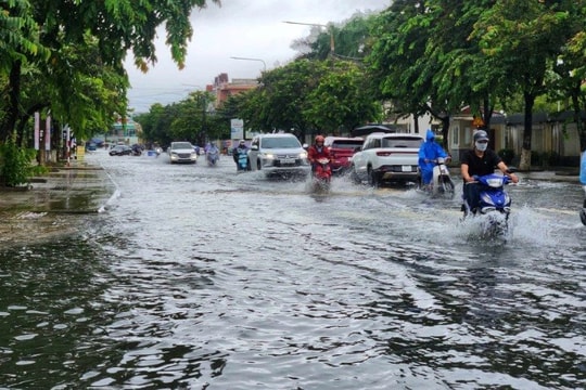 Quảng Nam: Mưa to đến rất to, cảnh báo ngập lụt