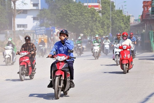 Hà Nội ô nhiễm không khí nặng, Bộ Y tế khuyến cáo người dân hạn chế ra khỏi nhà