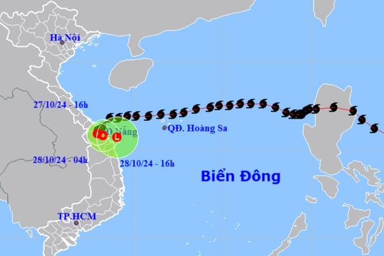 Bão số 6 suy yếu thành áp thấp nhiệt đới, không quay ra biển