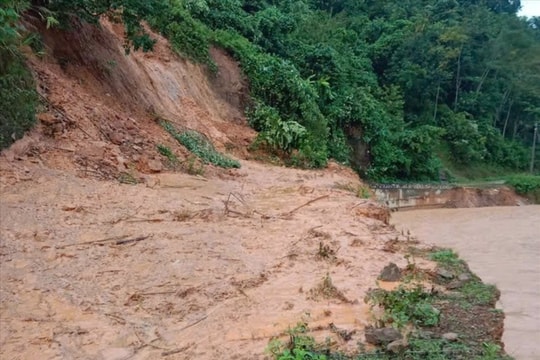 Cảnh báo lũ quét, sạt lở đất từ Hà Tĩnh đến Thừa Thiên Huế