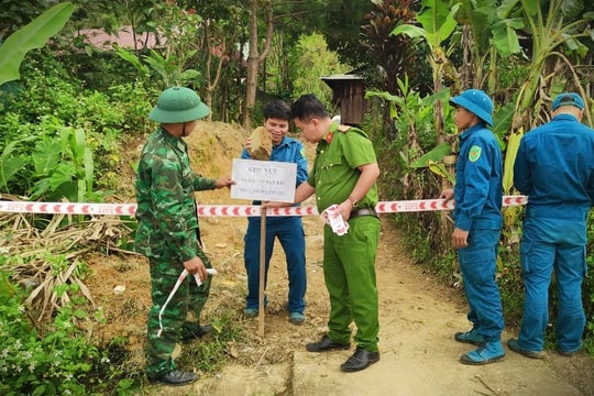 Quảng Nam: Sẵn sàng kế hoạch ứng phó với sạt lở sau mưa bão