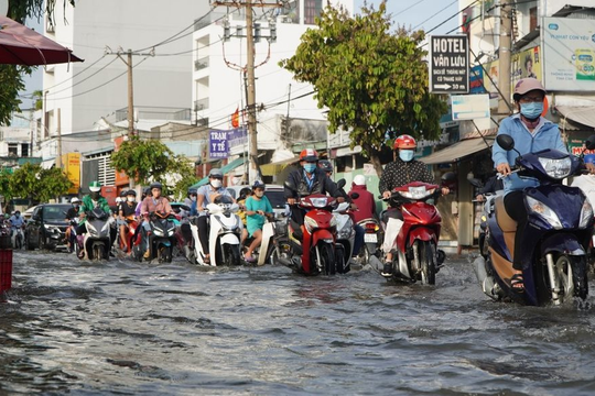 TP.HCM sắp đón đỉnh triều cường