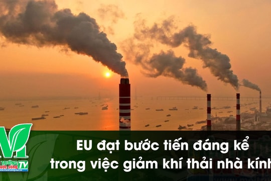 [VIDEO] EU đạt bước tiến đáng kể trong việc giảm khí thải nhà kính