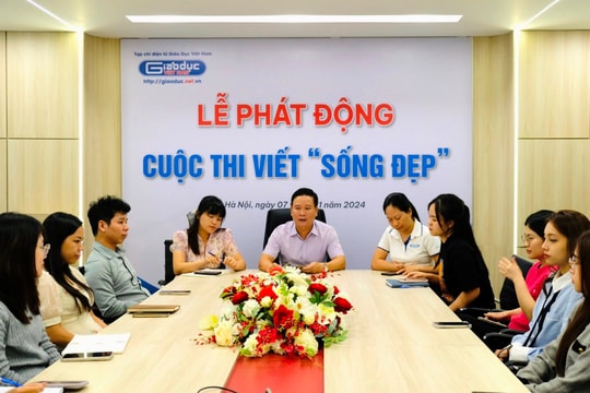 Tạp chí điện tử Giáo dục Việt Nam công bố thể lệ cuộc thi viết “Sống đẹp”