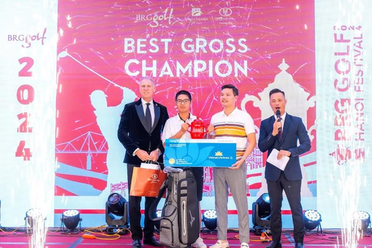 BRG Golf Hanoi Festival 2024 khép lại thành công khi mang tới những trải nghiệm đáng nhớ cho các gôn thủ tham gia