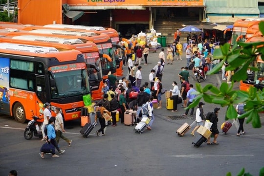 Khuyến khích các đơn vị vận tải phía Nam không tăng giá vé xe dịp Tết nguyên đán 2025