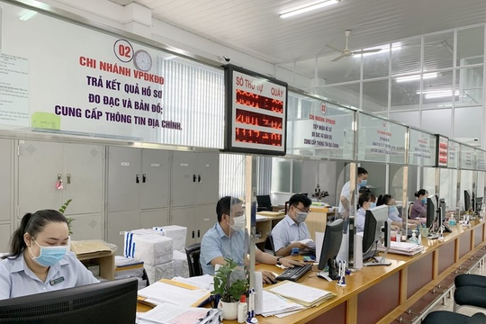 Bộ TN&MT đề nghị 4 địa phương tập trung thúc đẩy công tác cải cách thủ tục hành chính