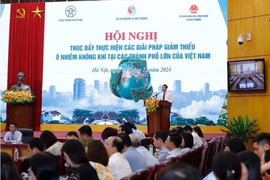 Ô nhiễm không khí tại Hà Nội và TP HCM ngày càng gia tăng lên mức "đáng lo ngại"