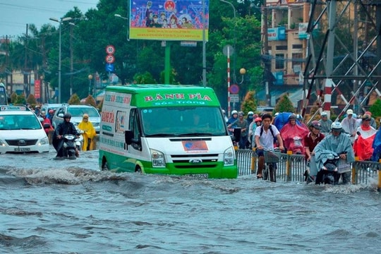 Vùng ven biển Đông Nam Bộ sắp đón đợt triều cường mới