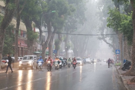 Dự báo thời tiết Hà Nội ngày 19/11/2024: Trời có mưa, trời lạnh, nhiệt độ giảm mạnh