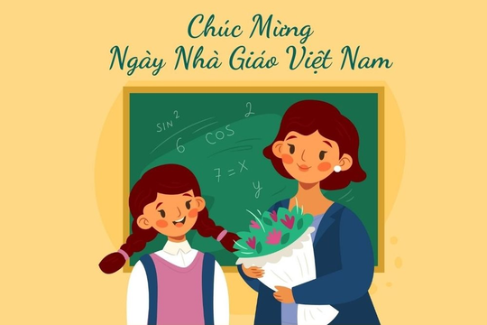 Những lời chúc 20/11 bằng tiếng Anh ngắn gọn, ý nghĩa dành cho thầy cô