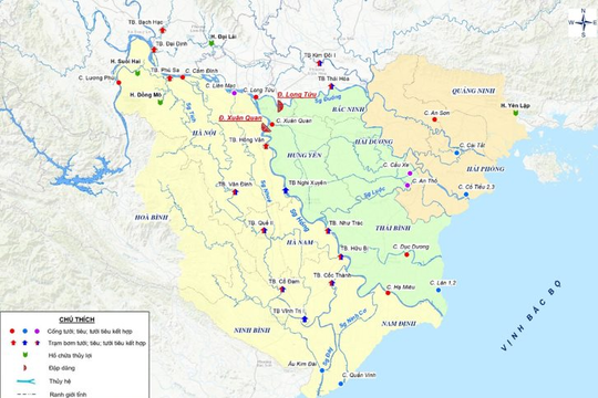 Năm 2025, Hà Nội sẽ xây 2 đập dâng trên sông Hồng để phòng chống thiên tai