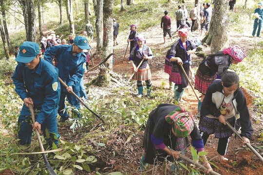 Những chuyển biến tích cực từ mô hình “Ngày cuối tuần cùng dân” bảo vệ rừng ở Mù Cang Chải