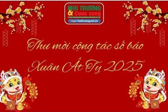 Thư mời cộng tác số báo Xuân Ất Tỵ 2025