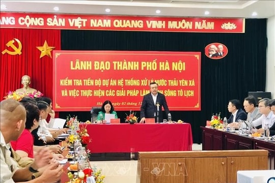 Phải có phương án bảo vệ môi trường sinh thái hồ Tây khi bổ cập nước về sông Tô Lịch