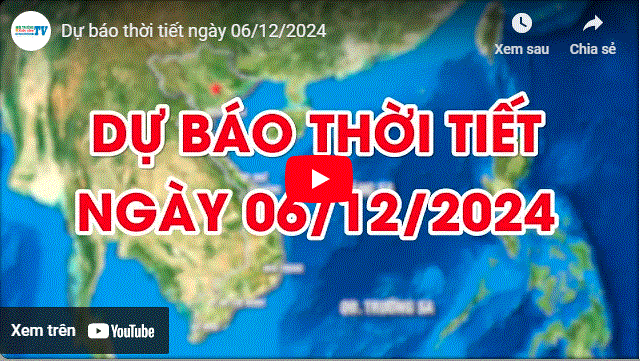 Dự báo thời tiết ngày 06/12/2024


0:19 / 1:47


Dự báo thời tiết ngày 06/12/2024: Đêm và sáng sớm trời lạnh, có nơi trời rét