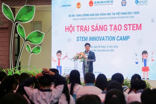 Hơn 300 học sinh THCS từ 3 tỉnh thành tham gia Hội trại Sáng tạo STEM 2024