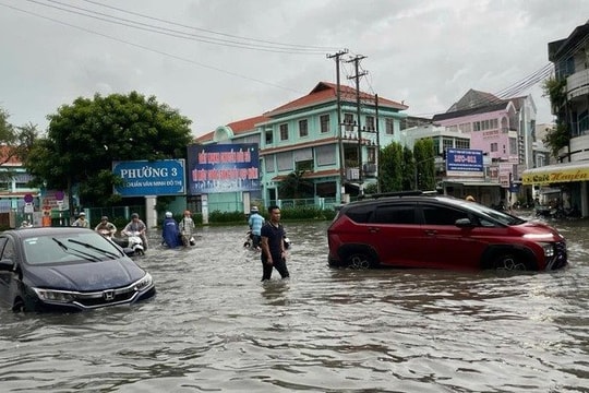 Bạc Liêu đối mặt nguy cơ thiệt hại lớn do triều cường
