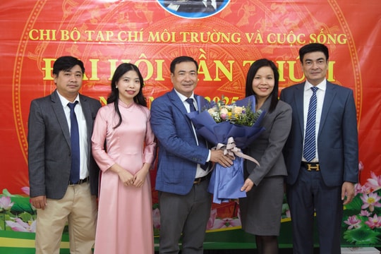 Đại hội Chi bộ Tạp chí Môi trường và Cuộc sống, nhiệm kỳ 2025 - 2027 thành công tốt đẹp