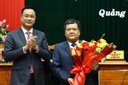 Ông Trần Phong được bầu giữ chức Chủ tịch UBND tỉnh Quảng Bình