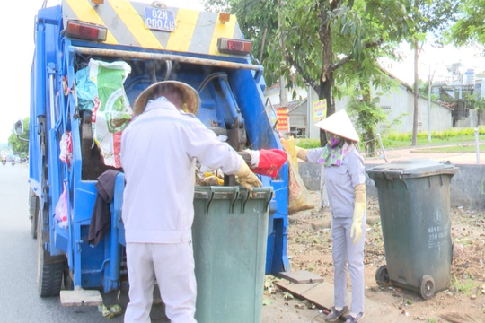 Kon Tum: Nỗ lực thực hiện công tác quản lý chất thải rắn sinh hoạt