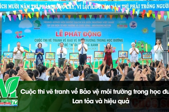 Cuộc thi vẽ tranh về Bảo vệ môi trường trong học đường – Lan tỏa và hiệu quả