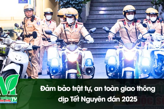 [VIDEO] Đảm bảo trật tự, an toàn giao thông dịp Tết Nguyên đán 2025